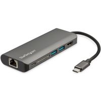 USB-C Multiport Adapter with HDMI - SD Reader - 2xA 1xC - PD 3.0