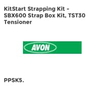 KitStart Strapping Kit - SBX600 Strap Box Kit, TST30 Tensioner