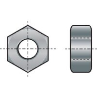 M18 Hex Nut BZP (8)