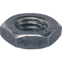 1/2 UNF Steel Hex Lock (Half) Nut
