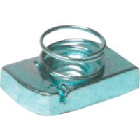 M12 Channel Nut BZP Short Spring