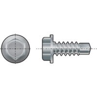ST6.3X32MM Self-drill Hex Head Washer Screw BZP