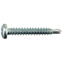 ST4.2X25MM Self-drill Pan Screw Square Socket BZP