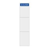Safety Mirror Are You Wearing The Correct PPE (Set of 3) - MIR (3 x 400 x 600mm)
