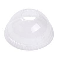 12oz Domed Lids With Hole (For Smoothie Cups) 100's