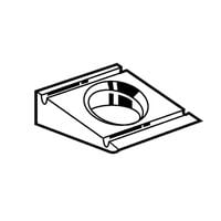 M12 Square Taper Washer 8% - Steel - BZP DIN 434