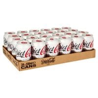 Diet Coke Soft Drink 24x330ml Cans