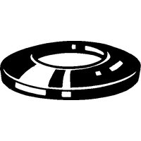 34X12.2X1.25MM Disc Spring Washer - Steel (50 CR V4) - Phosphated