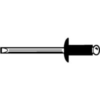 3.2X6MM Omni Dome Blind Rivet A2 (BX-500)