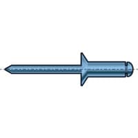 3.2X8MM Omni Countersunk Blind Rivet Alu BZP (BX-500)