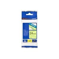 TZe-C51 Labelling Tape Cassette Black on Fluorescent Yellow, 24mm Wide