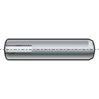 10X80MM Metric Extractable Dowel Pin C/W Air Flat