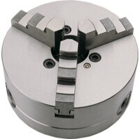 003504 200mm 3-Jaw Steel Chuck Rear Mount