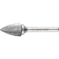 6.3X12.7MM Pointed Tree Carbide Burr Cut-9