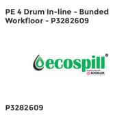 PE 4 Drum In-line - Bunded Workfloor - P3282609