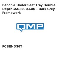 Bench & Under Seat Tray Double Depth 450.1500.600 - Dark Grey Framework