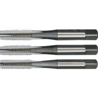 8.0X1.25MM HSS Metric Coarse Left Hand Straight Flute Ground Thread Tap Set