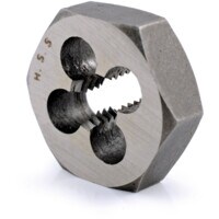 1/2"X14 BSPF HSS Hexagon Die Nut