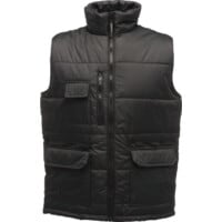 TRA803 Mens Steller Ripstop Black Medium Body Warmer