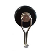 E1070/Blk Ferrite Pot with Swivel Hook 36mm Pull Force 3.5kg Black