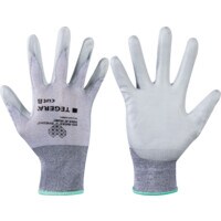 909 Tegera PU Palm Dipped Glove Grey Size 8