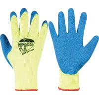 903-MAT Matrix Hi-vis Palm-side Coated Yellow/Blue Gloves - Size 9