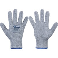 Terry Coated Gloves, Mechanical Hazard, Grey, Size 9