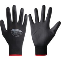 403-MAT Matrix P Palm-side Coated Black Gloves - Size 9