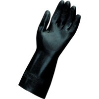 420 Technic Black Neoprene Gloves - Size 9