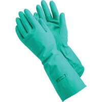 48 Tegera Green Nitrile Coated Glove 45cm Size 10