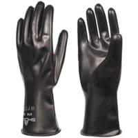 878 Black Butyl Gloves - Size 9