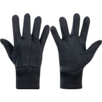 Knitted Wrist Jersey Cotton Gloves - Size 9