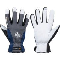 295 Tegera Black/Blue/White Cold Resistant Gloves - Size 10