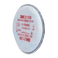 2138-P3 Particulate Filters + Nuisance Level Organic Vapour and Gas (Pair)