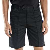 CLICK C/POCKET SHORTS BLACK 32