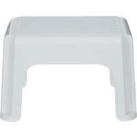 Cream Plastic Stool