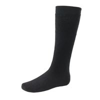 Thermal Terry Sock Long -Black