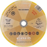 230X3X22.23MM A30S Flat Cutting Disc