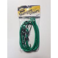 750mm Green Bungee Strap (Pair)