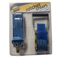 Ratchet Strap Carded Pack of  (1) 50mm X 5m X 2000Kg Ras