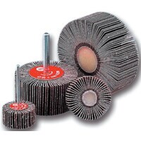 GS4020060 - 40X20MM Aluminium Oxide Flap Wheel with 6MM Shaft - 60 Grit