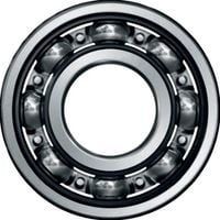 6005 TN9 - Deep Groove Ball Bearing Glass Fibre Cage, Snap Ring Groove 25X47X12MM