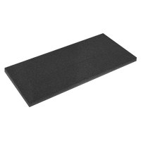 Easy Peel Shadow Foam Black/Black 1200 x 550 x 50mm