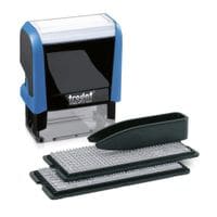 Trodat Printy 4912 Typo Self Inking DIY Stamp Max Plate Size 47x18mm Black ink