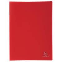 A4 Display Book Soft Eco Polypropylene 40 Pocket Red