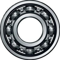 6206 TN9/C4H - Deep Groove Ball Bearing Glass Fibre Cage Greater Int. Clearance Snap Ring