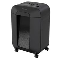 Fellowes Powershred LX85 Cross Cut Shredder 19 Litre 12 Sheet Black 4400901