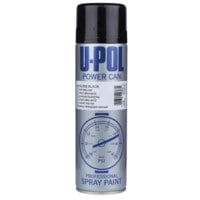 U-Pol Pcsb/Al Power Can Satin Black 500ML