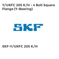 Y/UKFC 205 K/H - 4 Bolt Square Flange (Y-Bearing)