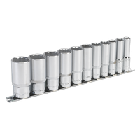 Socket Set11 Piece 3/8" Square Drive 12PT Deep WallDrive Imperial